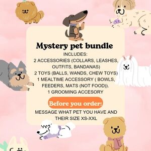 Mystery Pet Bundle with Accessories and Toys